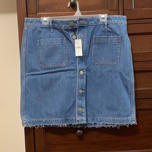 Loft Size 14 Jean Skirt